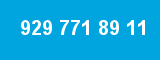 929 771 89 11